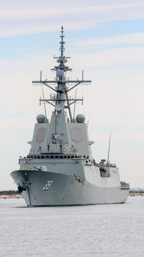 Air Warfare Destroyer built at Osborne Naval Shipyard