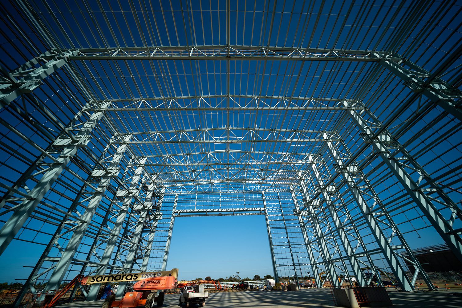 Steel frame structures